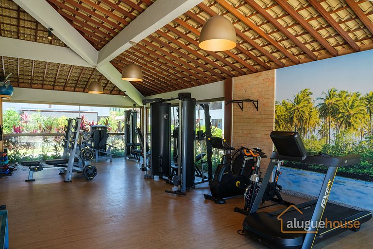 Apartamento Pé na Areia Frente Mar em Imbassai