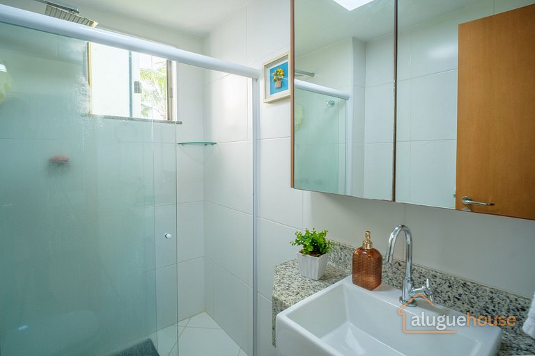 Apartamento Pé na Areia Frente Mar em Imbassai
