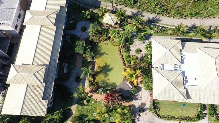 Apartamento Pé na Areia Frente Mar em Imbassai