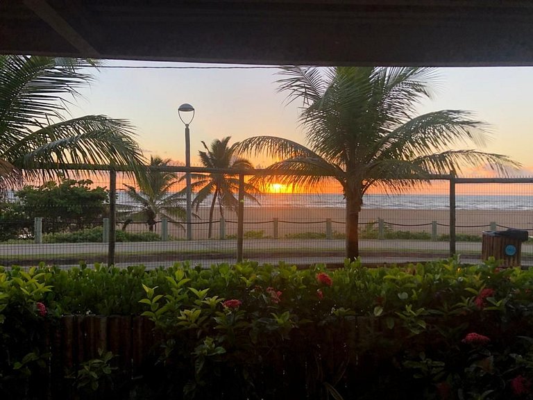 Apartamento Pé na Areia Frente Mar em Imbassai