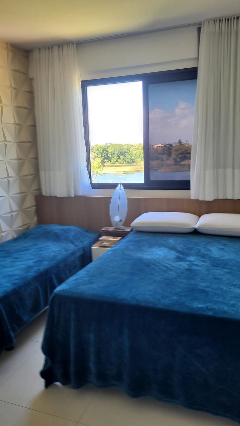 Apartamento Aconchegante em Guarajuba Perto do Mar