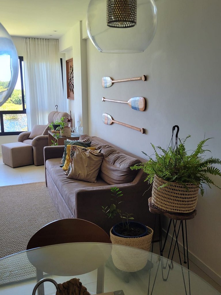 Apartamento Aconchegante em Guarajuba Perto do Mar