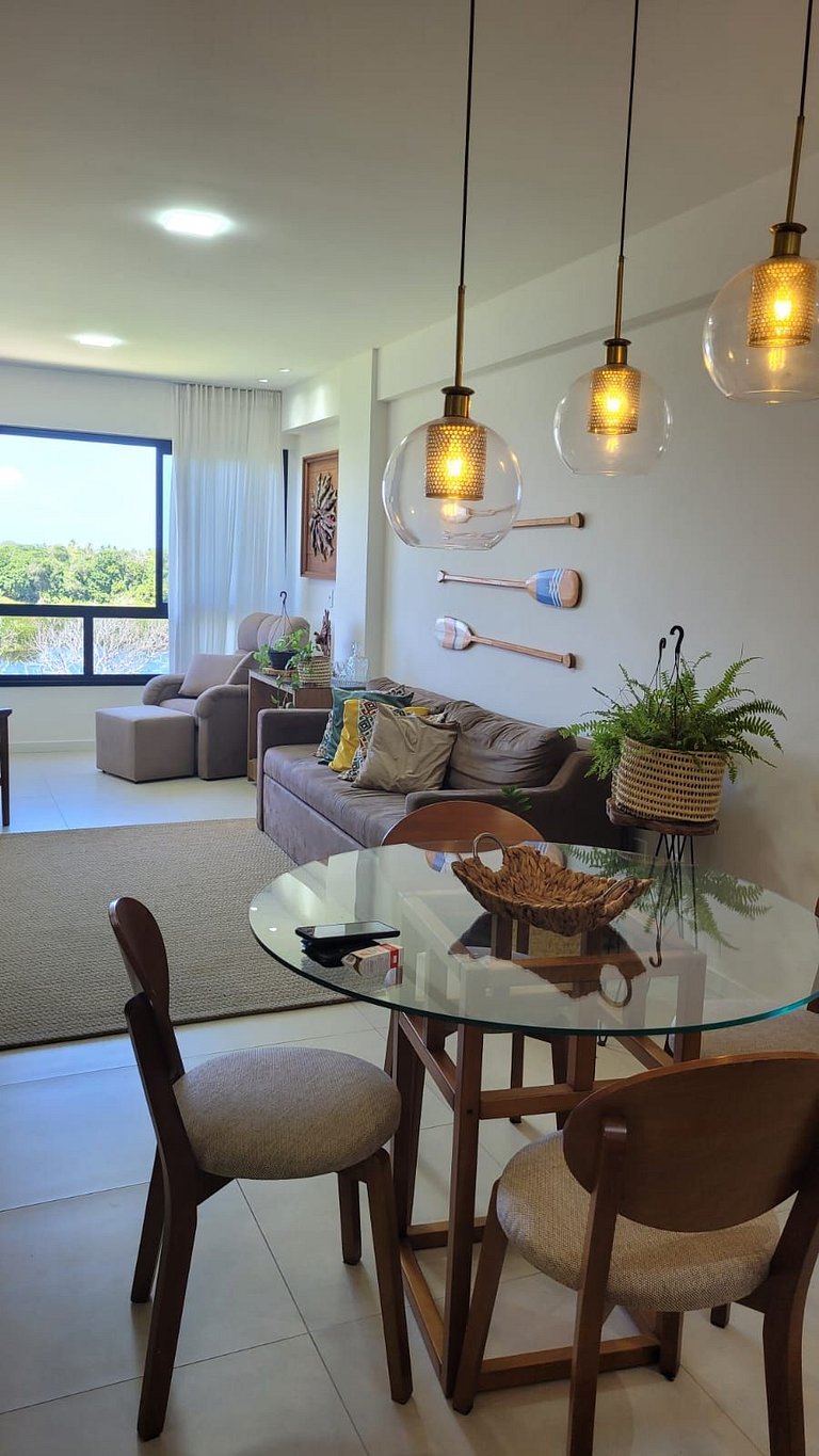 Apartamento Aconchegante em Guarajuba Perto do Mar