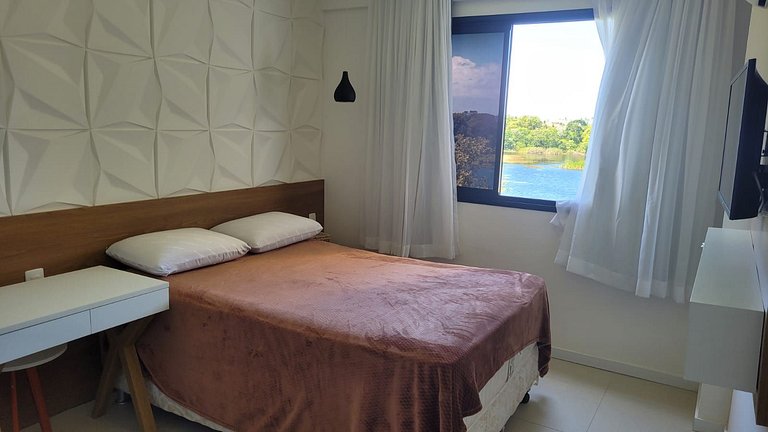 Apartamento Aconchegante em Guarajuba Perto do Mar