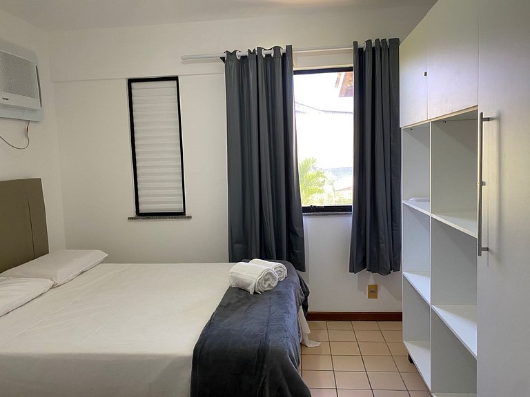 Flat Pé na Areia em Guarajuba Summer House, Bahia