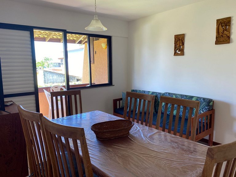 Flat Pé na Areia em Guarajuba Summer House, Bahia