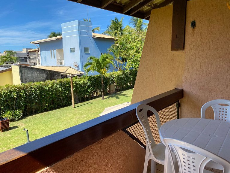 Flat Pé na Areia em Guarajuba Summer House, Bahia