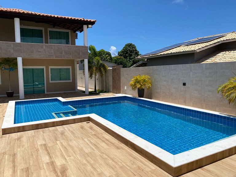 Casa 4Qts dentro de Condominio em Barra do Jacuipe