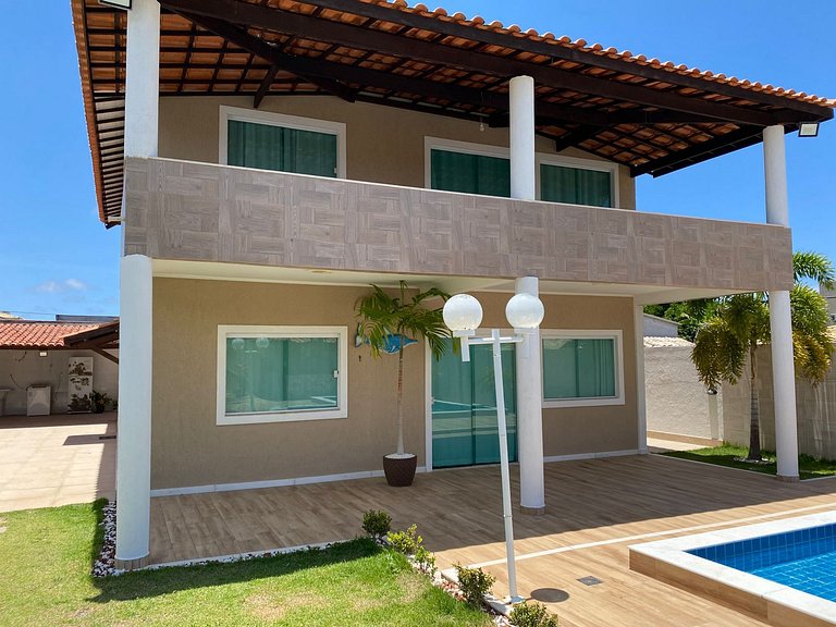 Casa 4Qts dentro de Condominio em Barra do Jacuipe