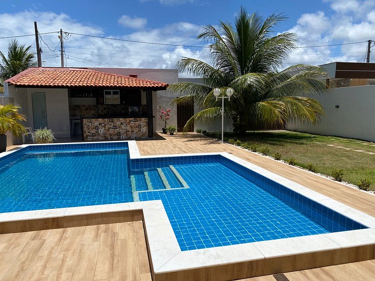 Casa 4Qts dentro de Condominio em Barra do Jacuipe