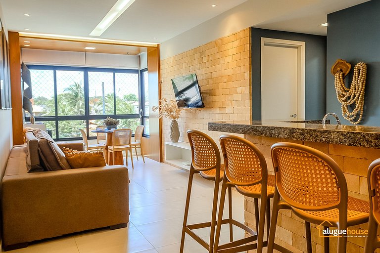 Lindo Apartamento em Guarajuba Proximo a Praia