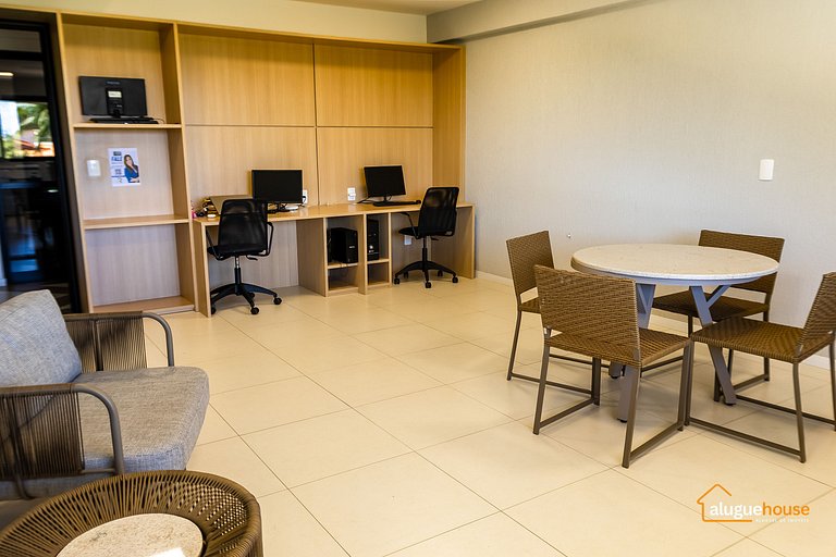 Apartamento Aconchegante em Guarajuba Perto do Mar