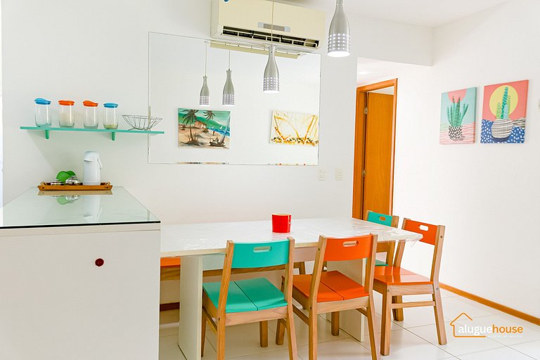 Apartamento Village 3 quartos em Itacimirim