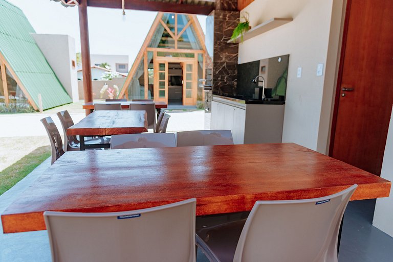 Chalé Fantastico em Itacimirim prox Praia