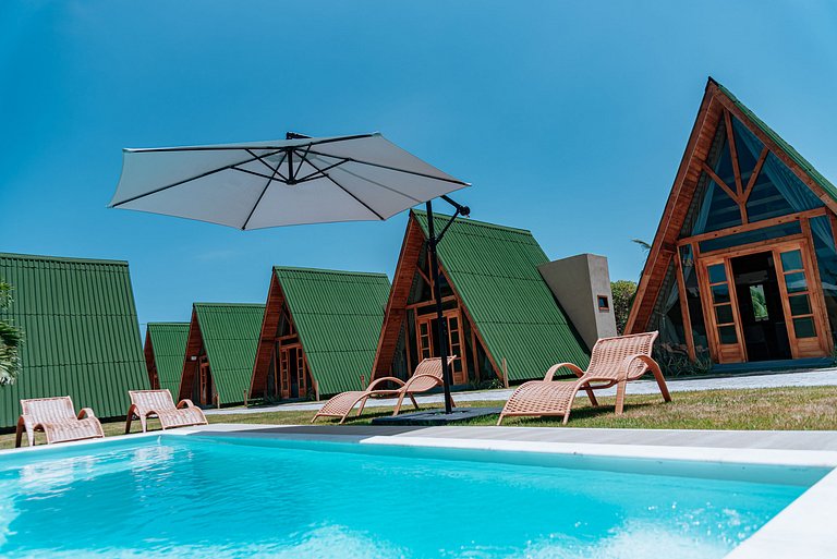 Chalé Fantastico em Itacimirim prox Praia