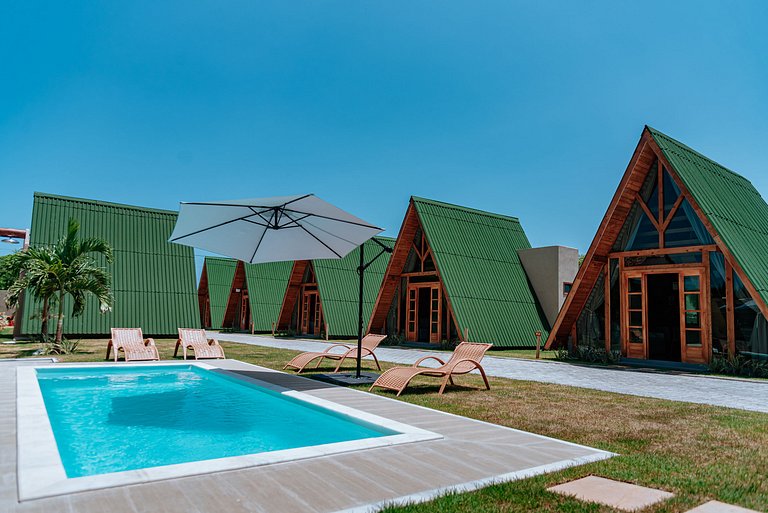 Chalé Fantastico em Itacimirim prox Praia