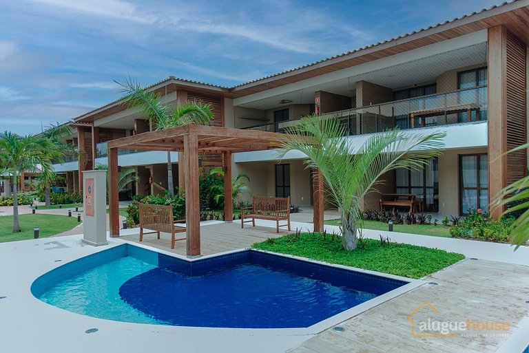 Apart Village 2qtos em Itacimirim prox Praia