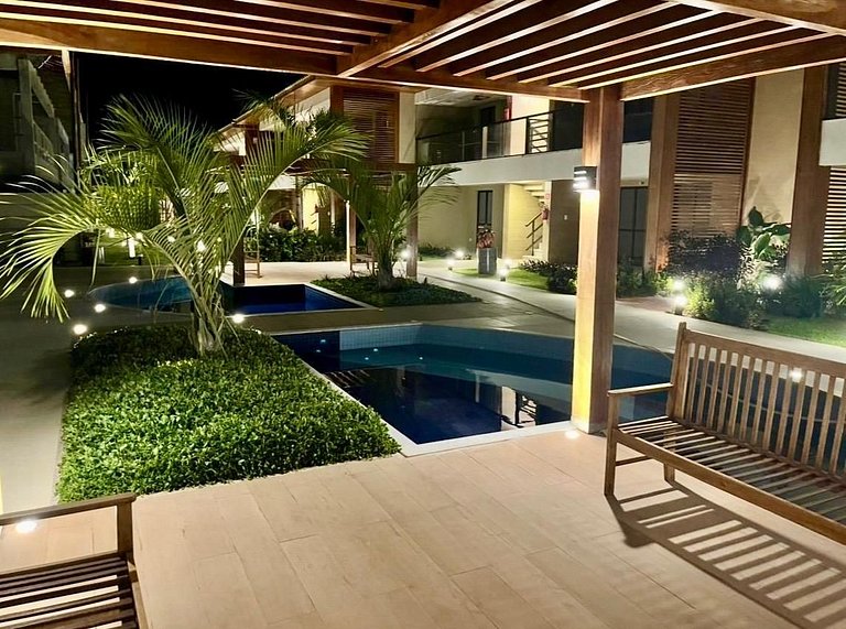 Apart Village 2qtos em Itacimirim prox Praia