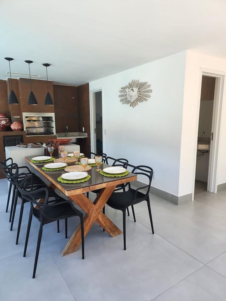 Casa 5Qts dentro de Cond em Barra do Jacuipe