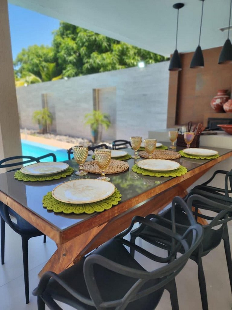 Casa 5Qts dentro de Cond em Barra do Jacuipe