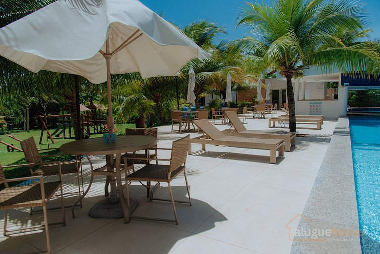 Apt 2Qts Cobertura em Guarajuba Perto do Mar