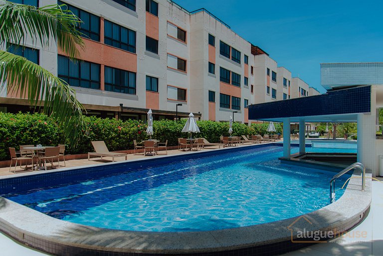 Apt 2Qts Cobertura em Guarajuba Perto do Mar