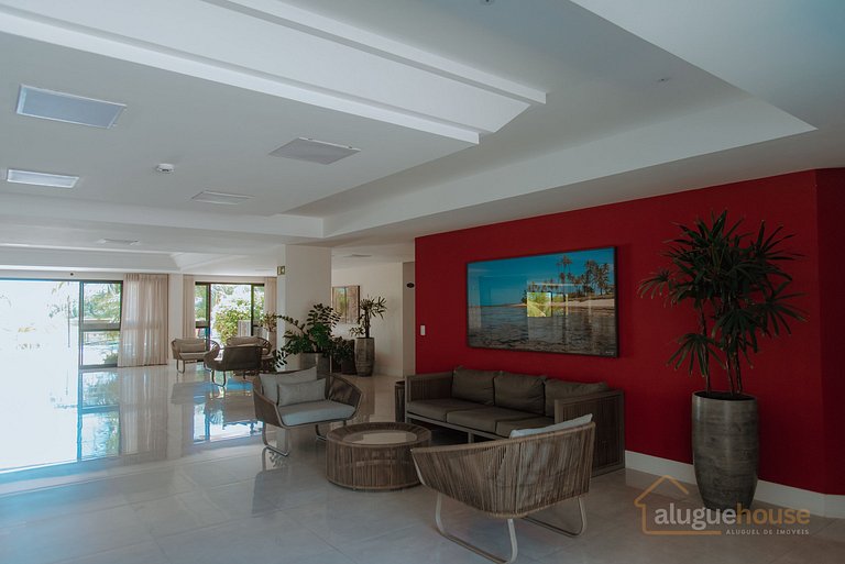 Apt 2Qts Cobertura em Guarajuba Perto do Mar