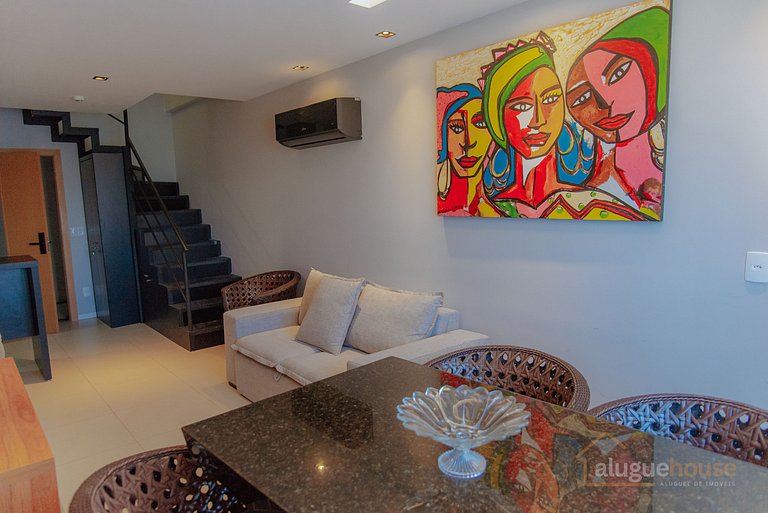 Apt 2Qts Cobertura em Guarajuba Perto do Mar