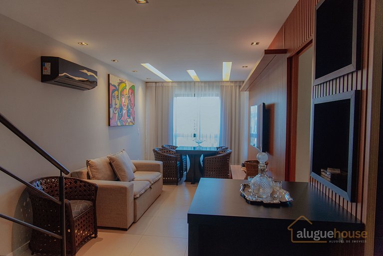 Apt 2Qts Cobertura em Guarajuba Perto do Mar