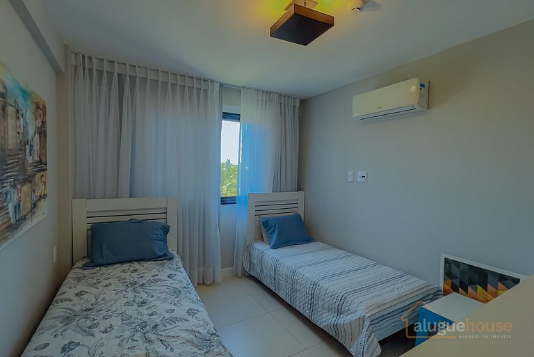 Apt 2Qts Cobertura em Guarajuba Perto do Mar