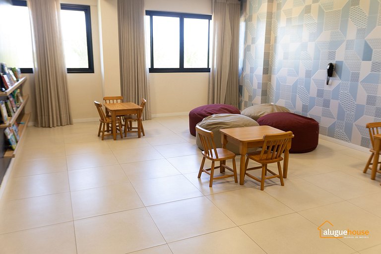 Lindo Apt 2Qts em Guarajuba, finamente decorado