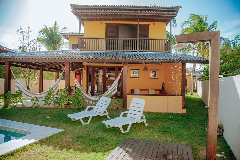 Casa 4Qts Cond em Itacimirim Prox Praia