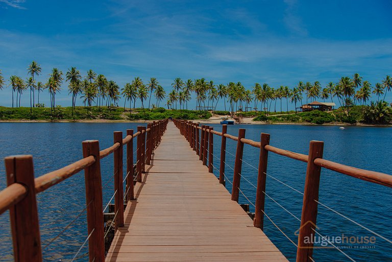 Casa 4Qts Cond em Sauipe Prox Praia