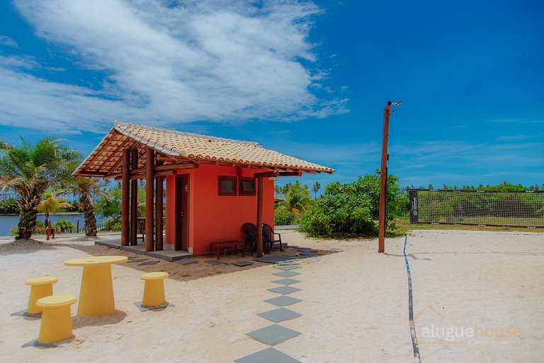 Casa 4Qts Cond em Sauipe Prox Praia