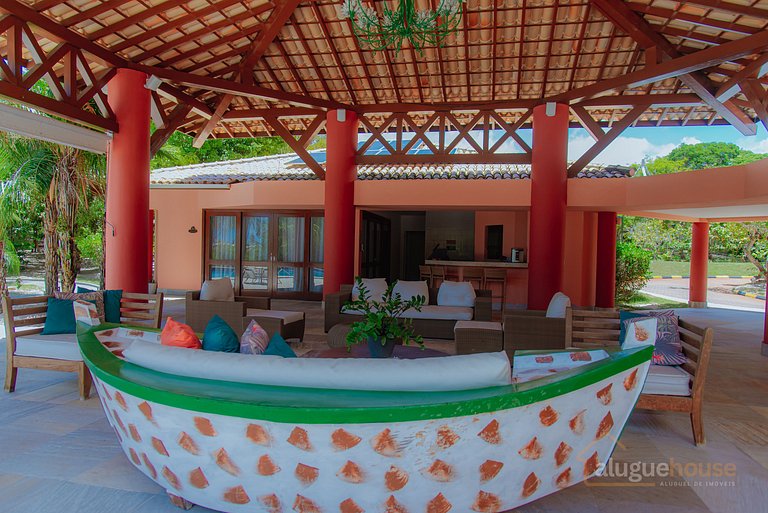 Casa 4Qts Cond em Sauipe Prox Praia