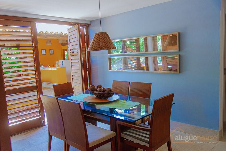 Casa 4Qts Cond em Sauipe Prox Praia