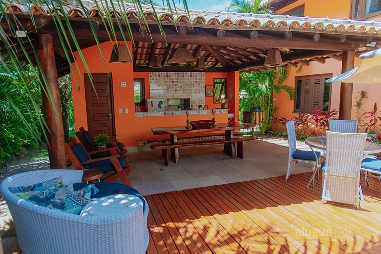 Casa 4Qts Cond em Sauipe Prox Praia