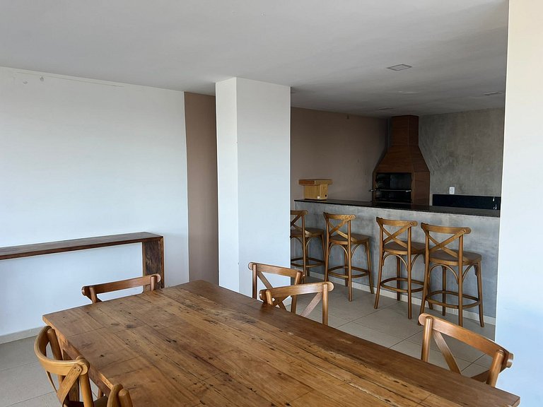 Apt 2 Qts Com Vista Total Mar