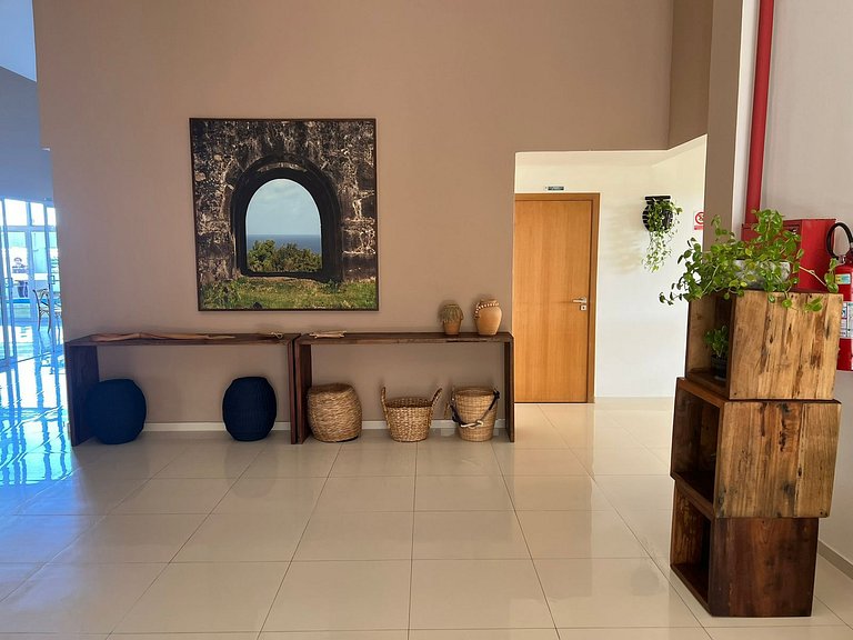 Apt 2 Qts Com Vista Total Mar