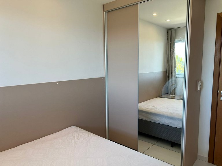 Apt 2 Qts Com Vista Total Mar