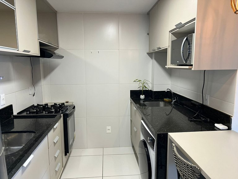 Apt 2 Qts Com Vista Total Mar