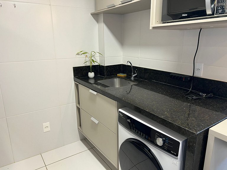 Apt 2 Qts Com Vista Total Mar