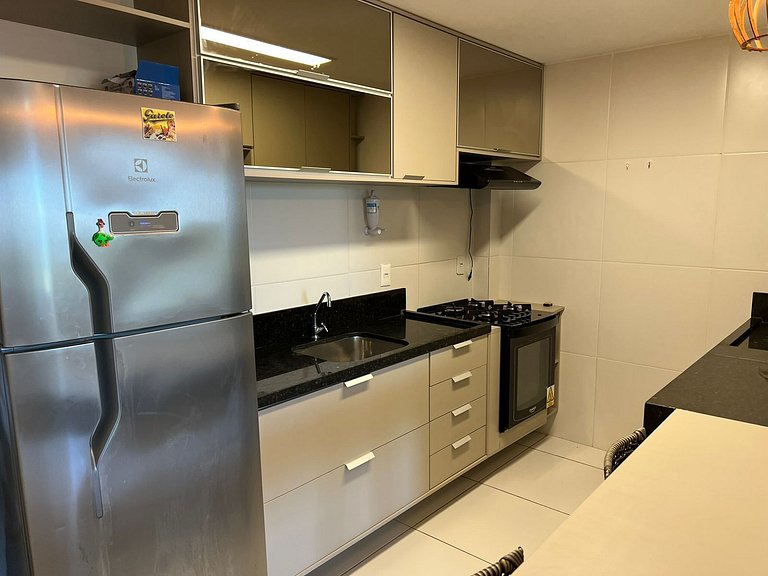 Apt 2 Qts Com Vista Total Mar