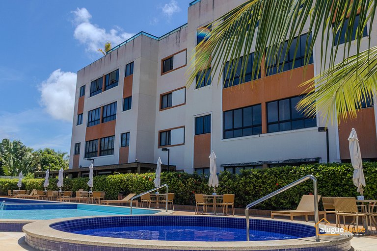 Apartamento 2Qts Vista Lago em Guarajuba