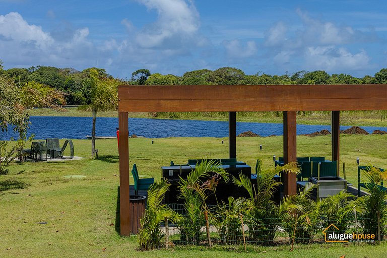 Apartamento 2Qts Vista Lago em Guarajuba