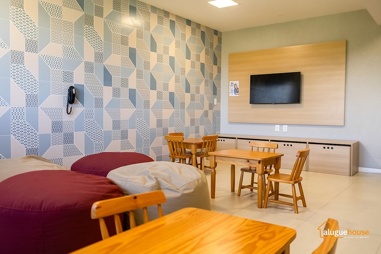 Apartamento 2Qts Vista Lago em Guarajuba