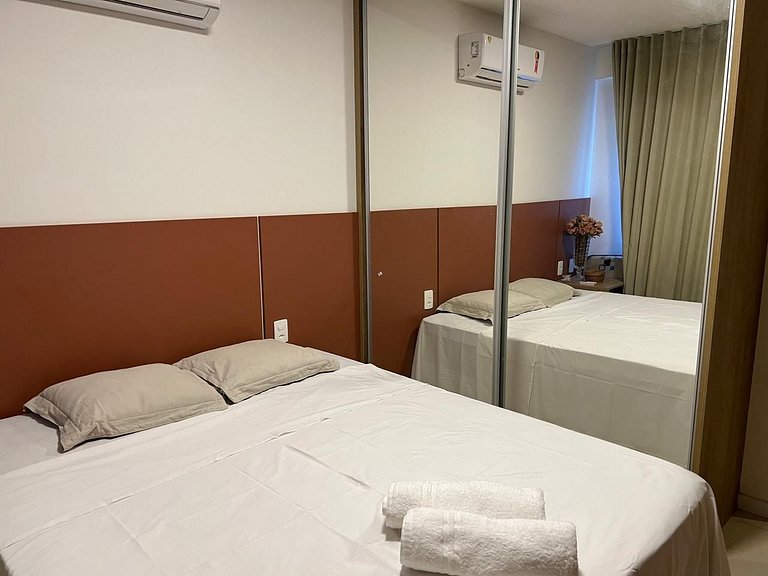 Apartamento 2Qts Vista Lago em Guarajuba