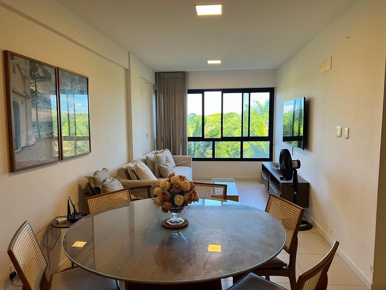 Apartamento 2Qts Vista Lago em Guarajuba