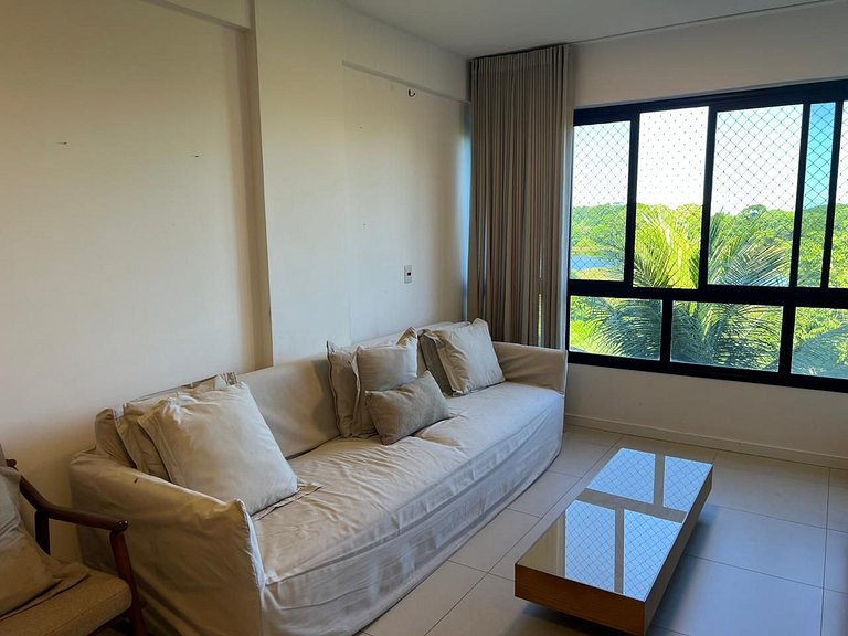 Apartamento 2Qts Vista Lago em Guarajuba