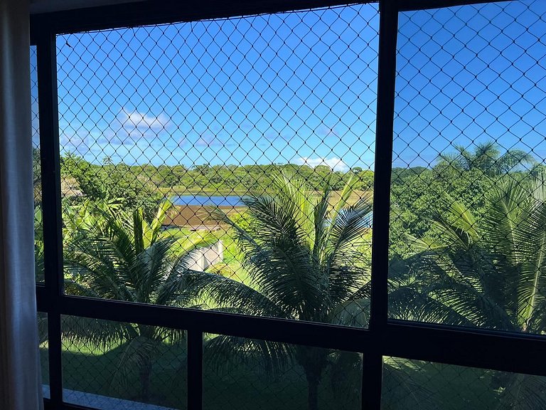 Apartamento 2Qts Vista Lago em Guarajuba